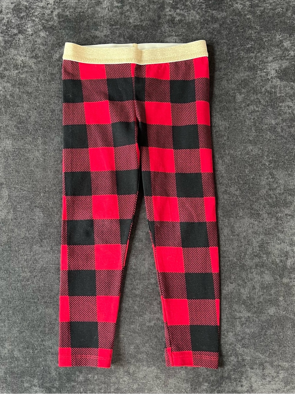 Carter’s Girls Plaid Leggings Size 4T